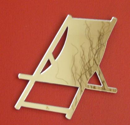 Deckchair Mirror - 12cm